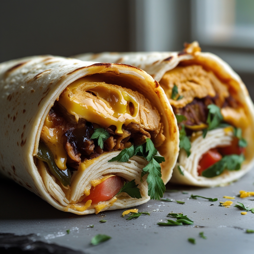 Easy Homemade Southwest Chicken Wrap Recipe - Flavorful & Quick