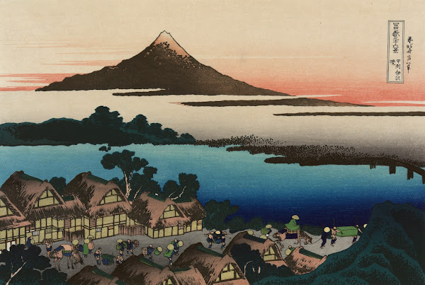 Dawn at Isawa in Kai Province