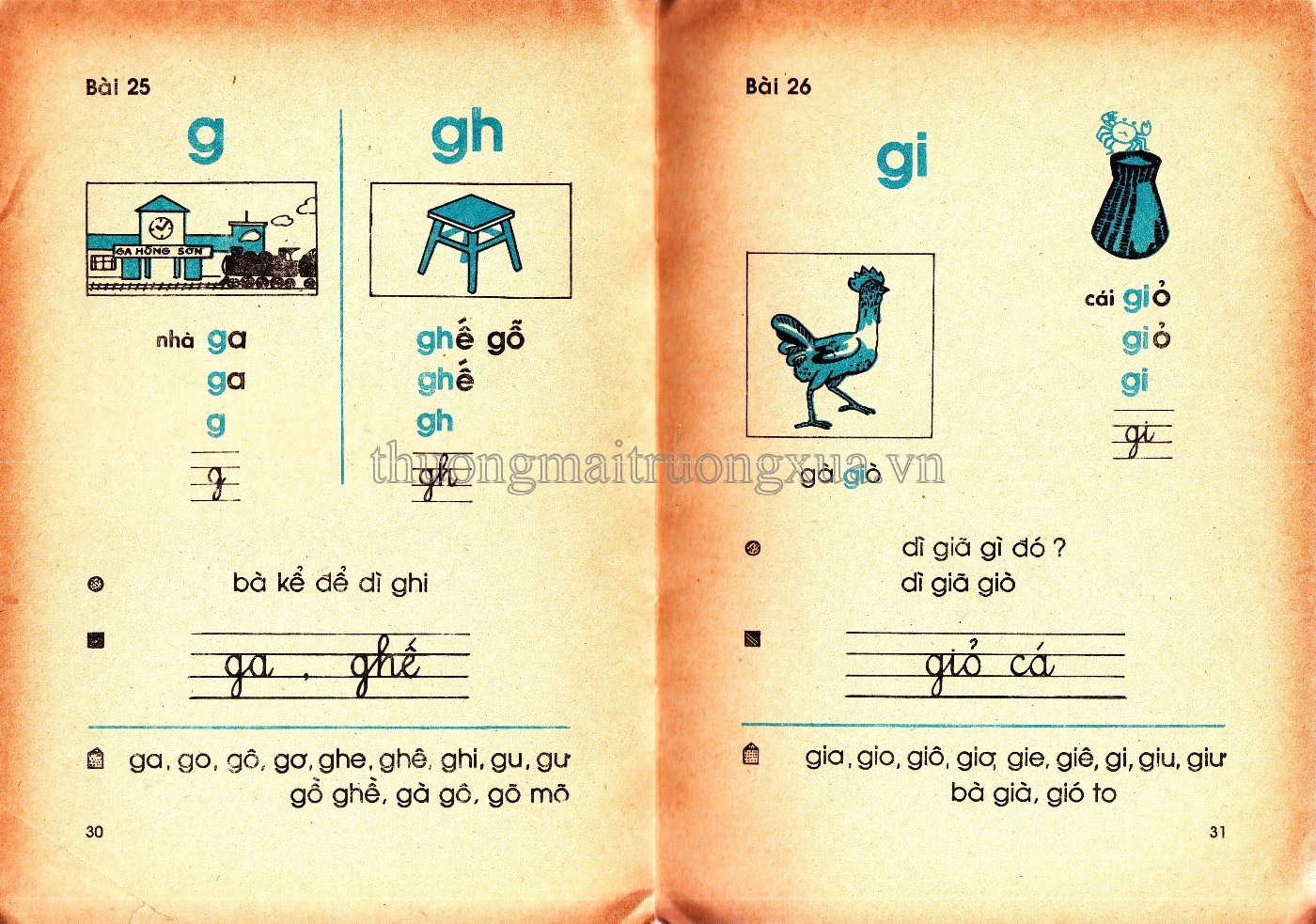 Tiếng Việt 1 (tập 1 1990) - Trang 16