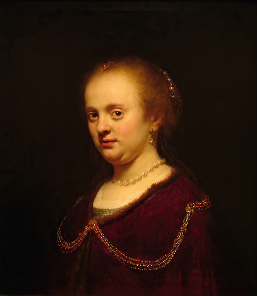 Young Woman with a Gold Chain 1634