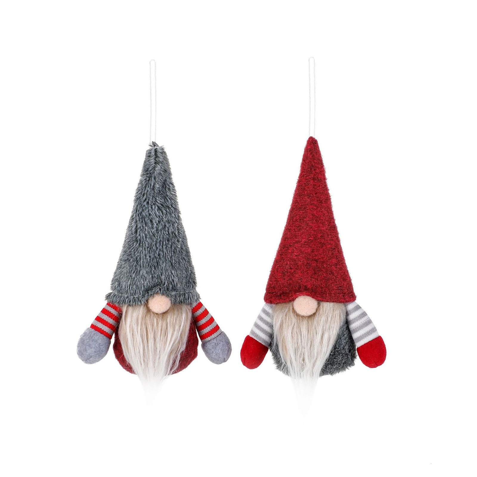 Christmas Gnome Ornament with Arms