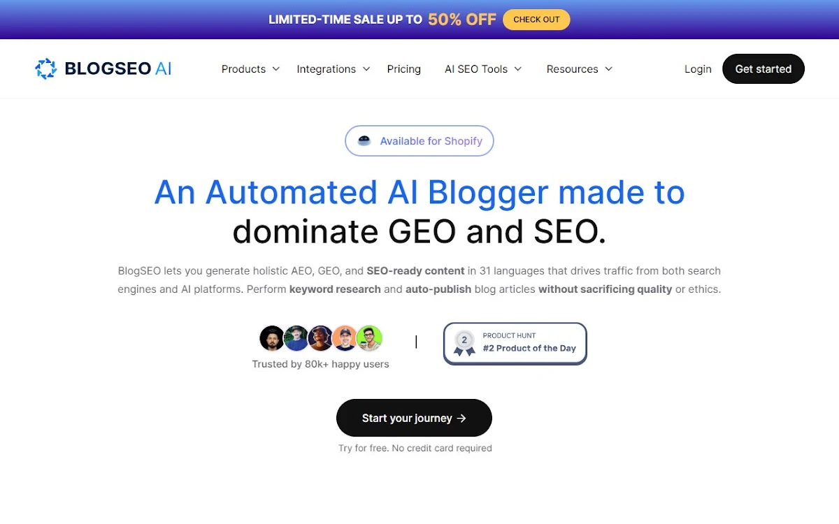 Captura de BlogSEO