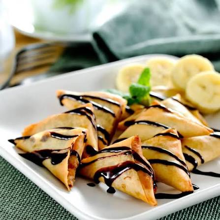 Chocolate Samosa (4 pcs)
