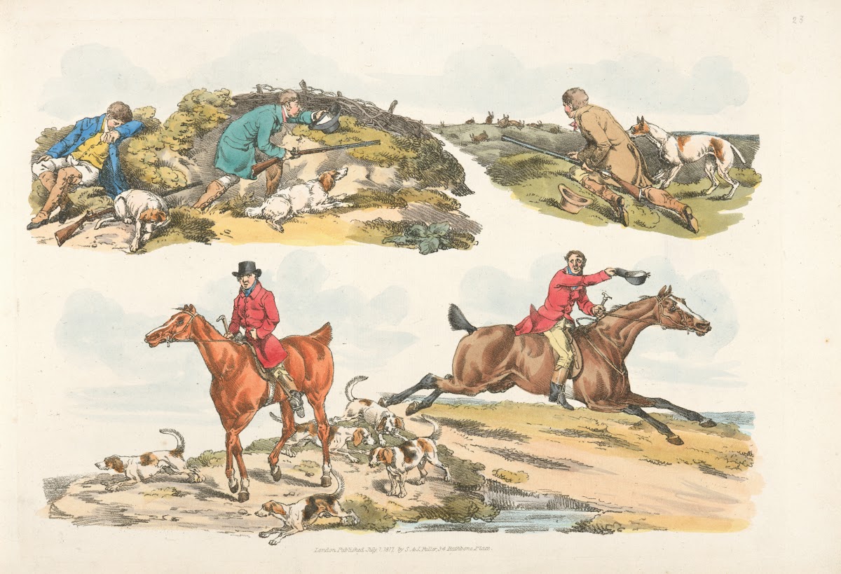 Hare hunting 1817 1818