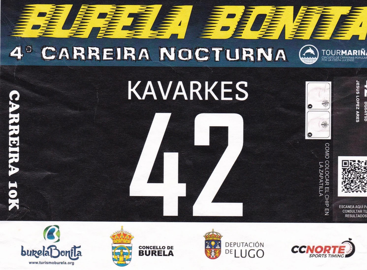 Dorsal de Burela Bonita