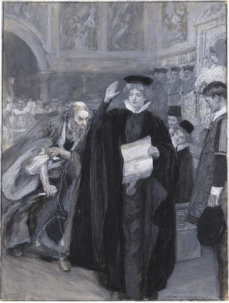 Merchant of Venice Portia as played by Miss Violet Vanbrugh