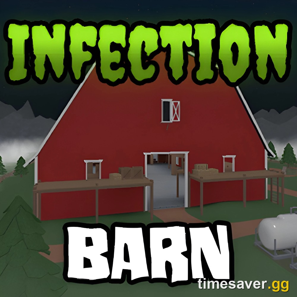 Murder Mystery 2 Barn (Infection) map card, the zombie mode where the Purifier Bingo square counts