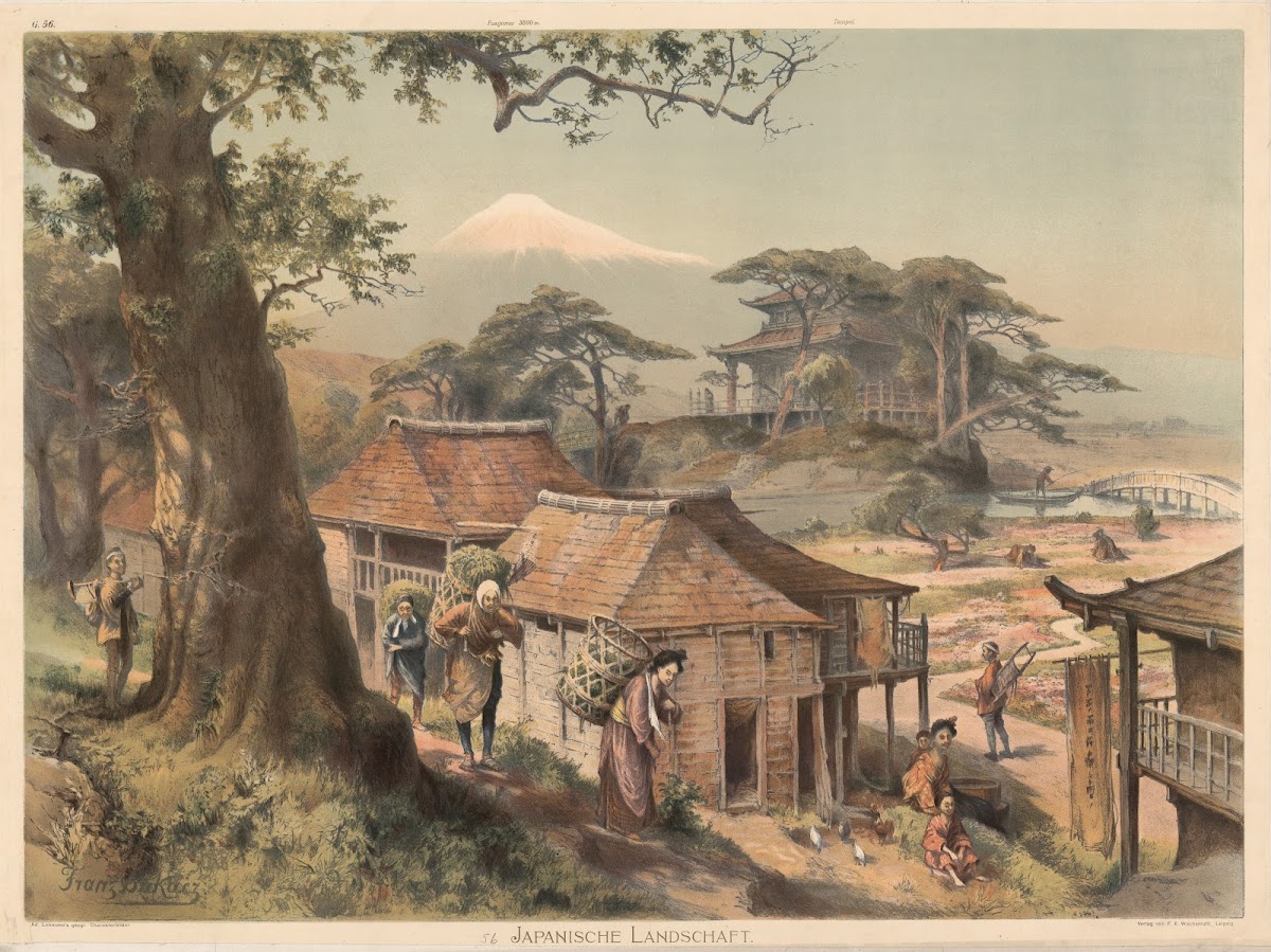 Japanische Landschaft