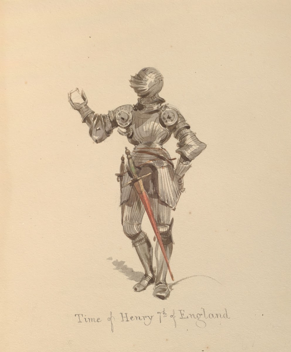 Sketches of costume Pl064 1842