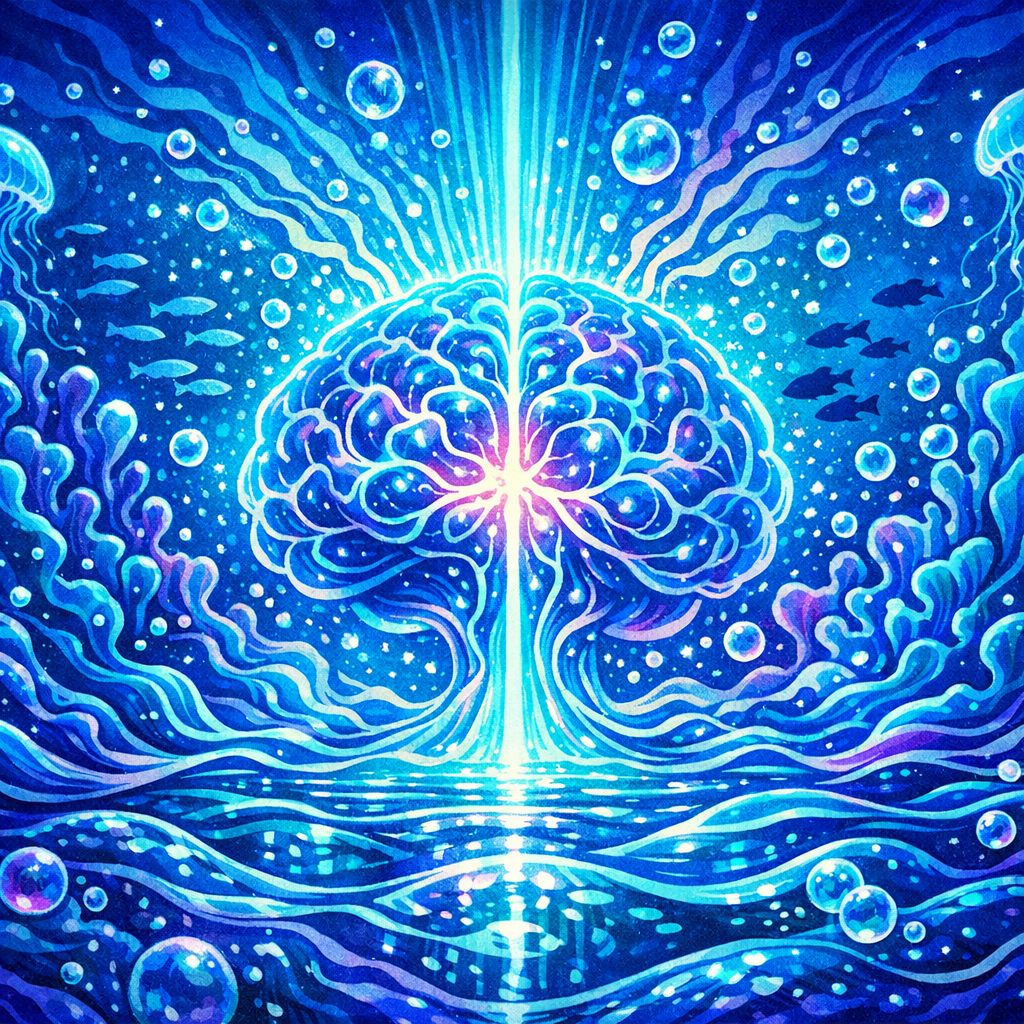 psilocybin neuroplasticity creative lifestyle art brain imagery bold expressive colors