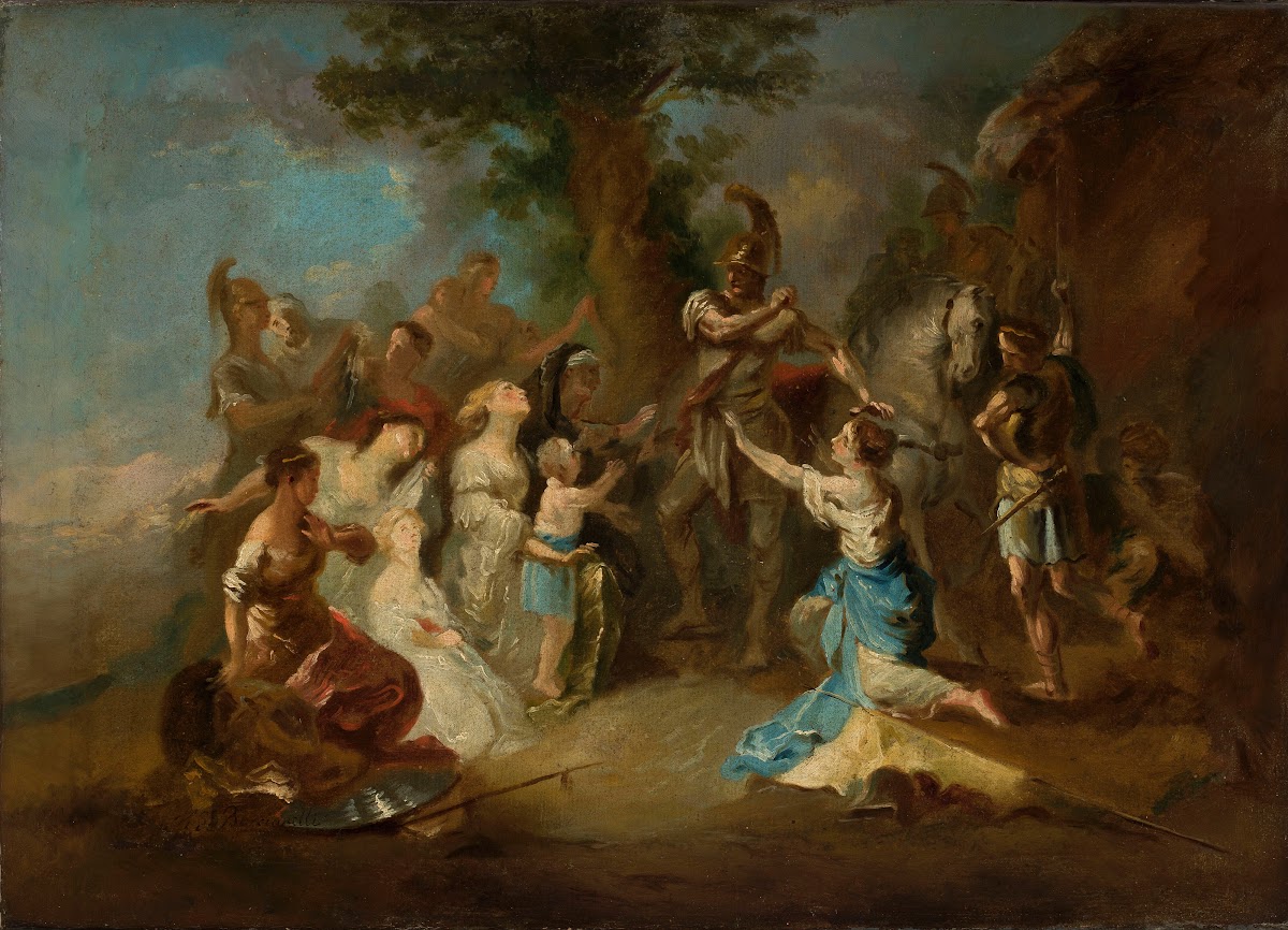 Coriolanus at the gates of Rome