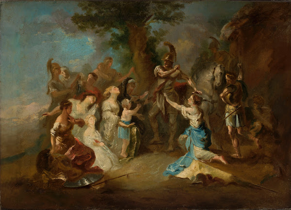 Coriolanus at the gates of Rome