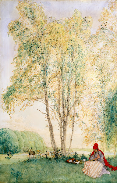 Beneath the Birches 1902