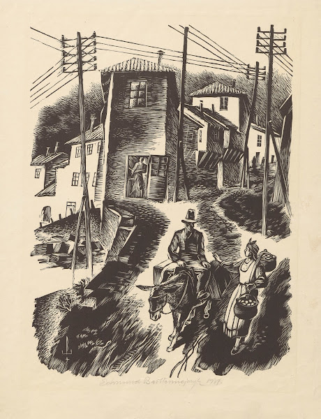 Uliczka w Tirnowie 1937