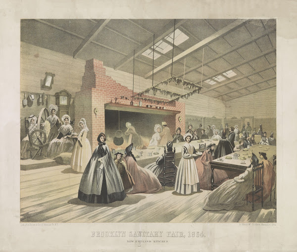 Brooklyn Sanitary Fair 1864 New England Kitchen 1864