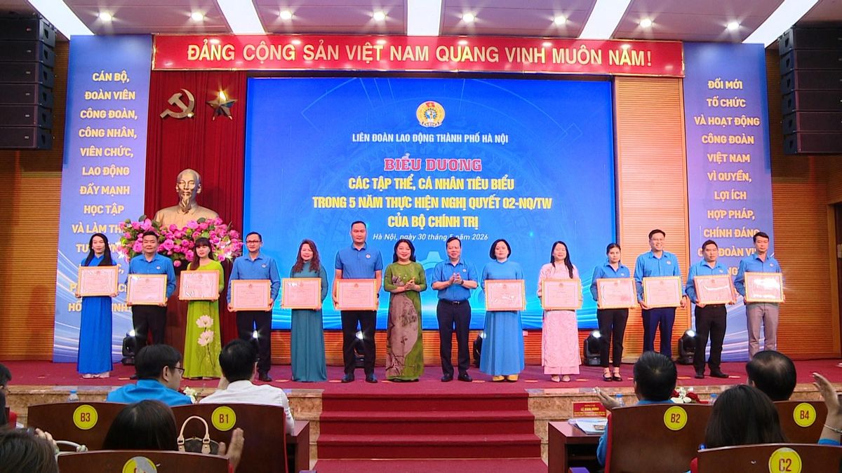 Đổi mới hoạt động công đoàn, chăm lo cho người lao động - Đài Phát thanh và truyền hình Hà Nội