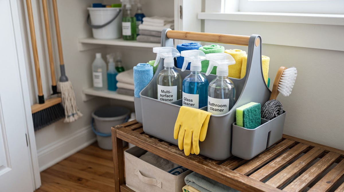 Best Cleaning Supply Caddies for Whole-Home Cleaning (2026) - BEST COMPACT — IN CONTEXT