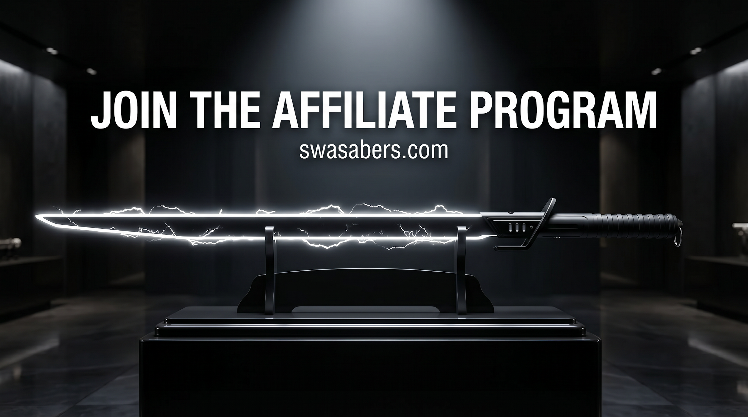 SWA Saber Become an Affiliate campaign visual