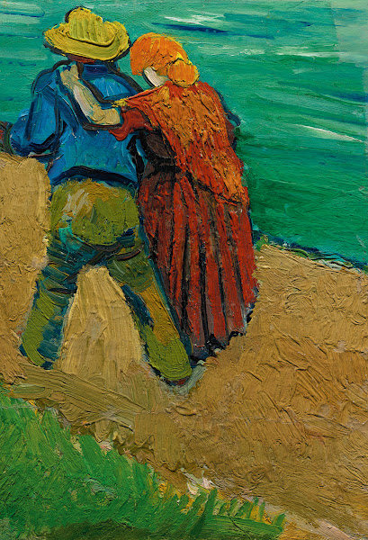 Eglogue En Provence  Un Couple Damoureux 1888