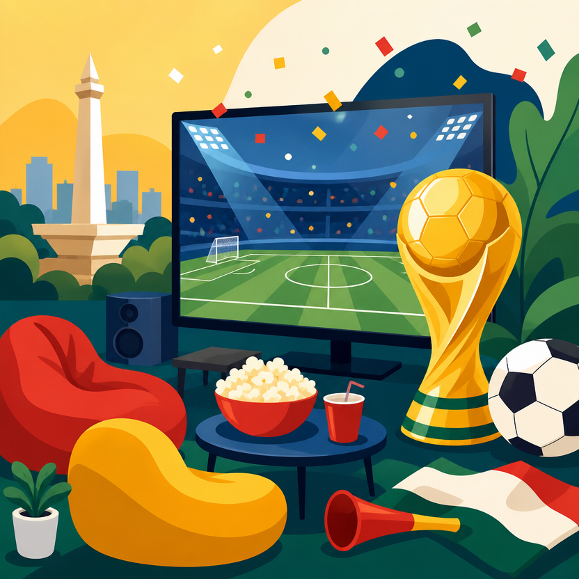 Nobar Final Piala Dunia 2026: Seru-seruan Bareng Teman di Depok!