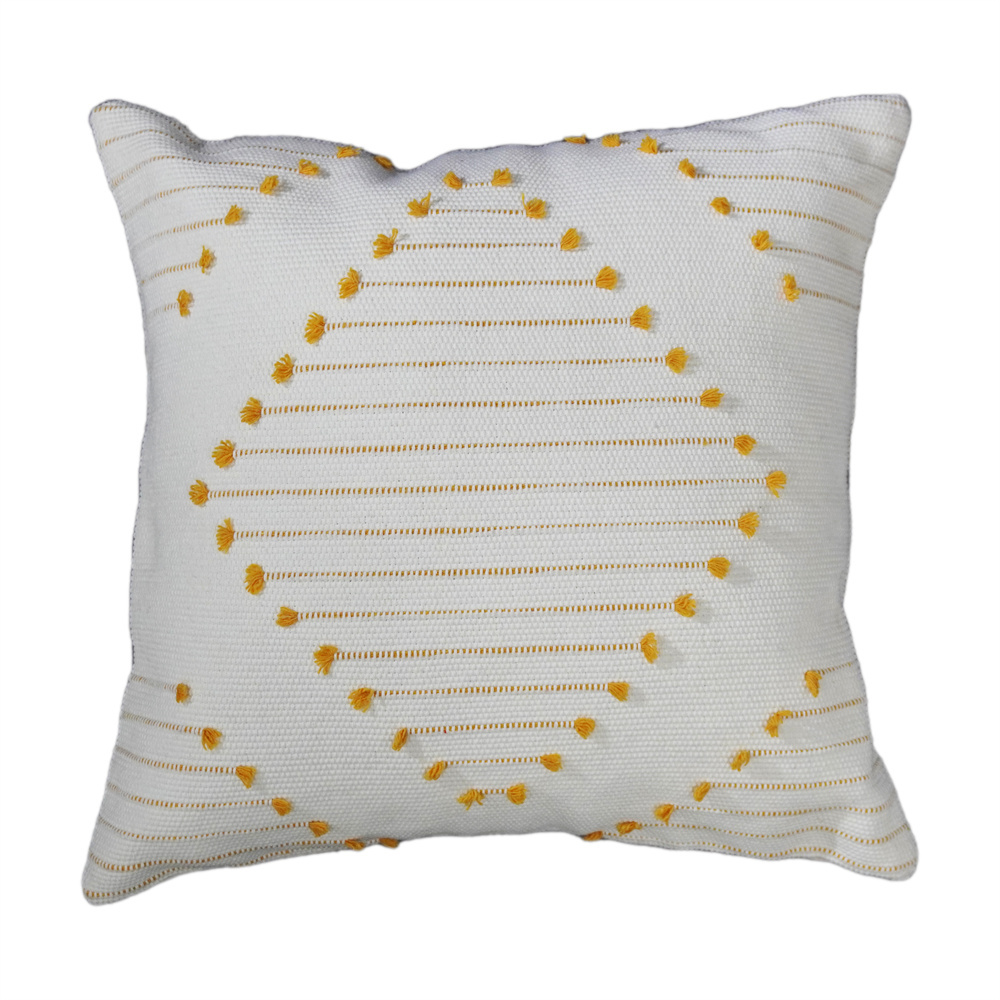 Cojín decorativo de poliéster Link Life™ color blanco