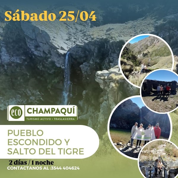 Pueblo Escondido y Salto del Tigre