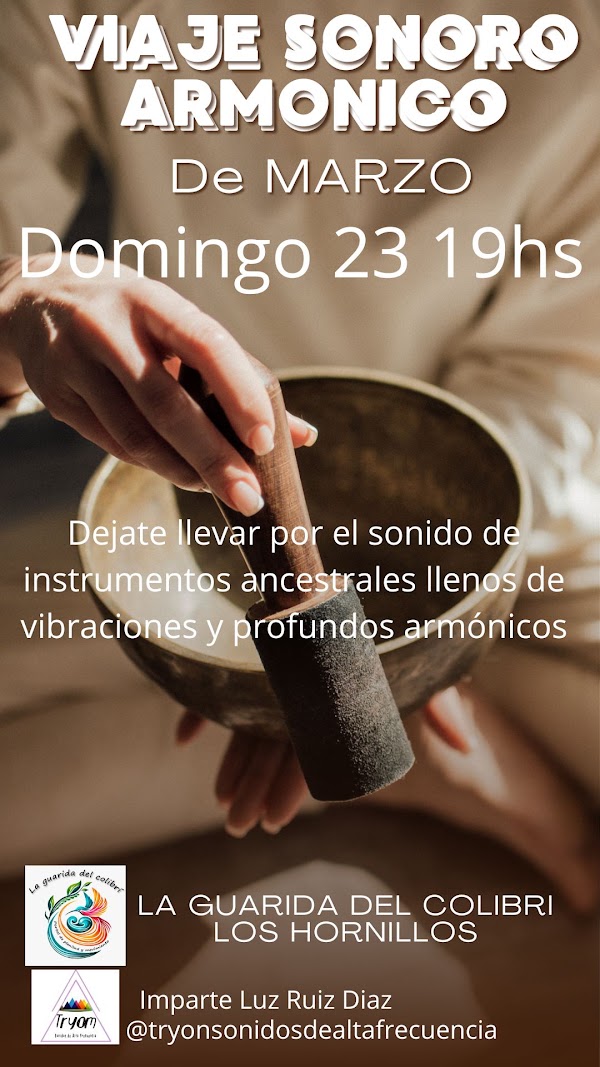 Viaje Sonoro Armónico de Marzo