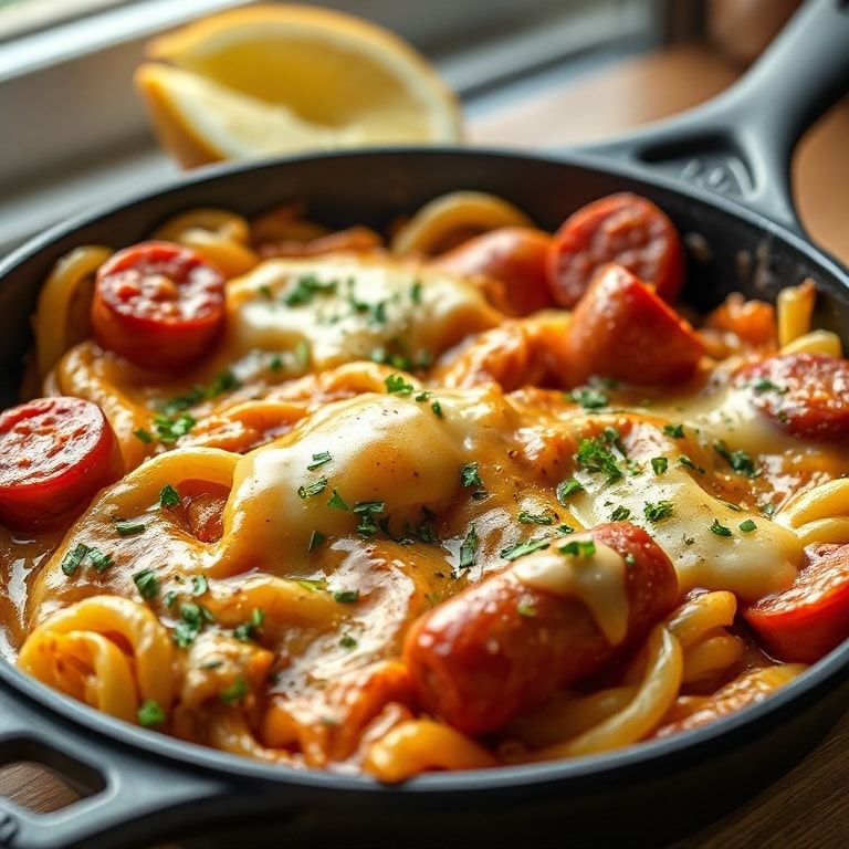 Honey Garlic Kielbasa Skillet Meal Recipe – Quick, Easy Weeknight Dinner