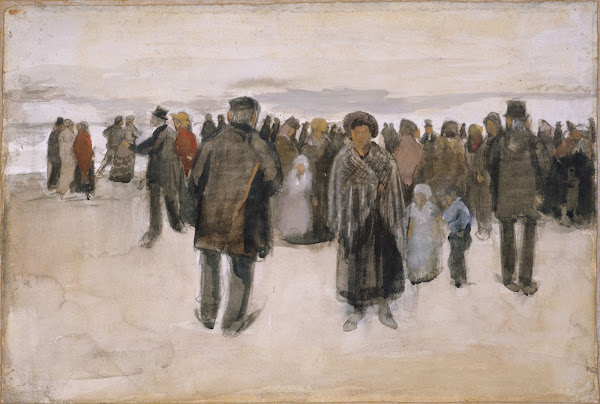 Beach at Scheveningen 1882