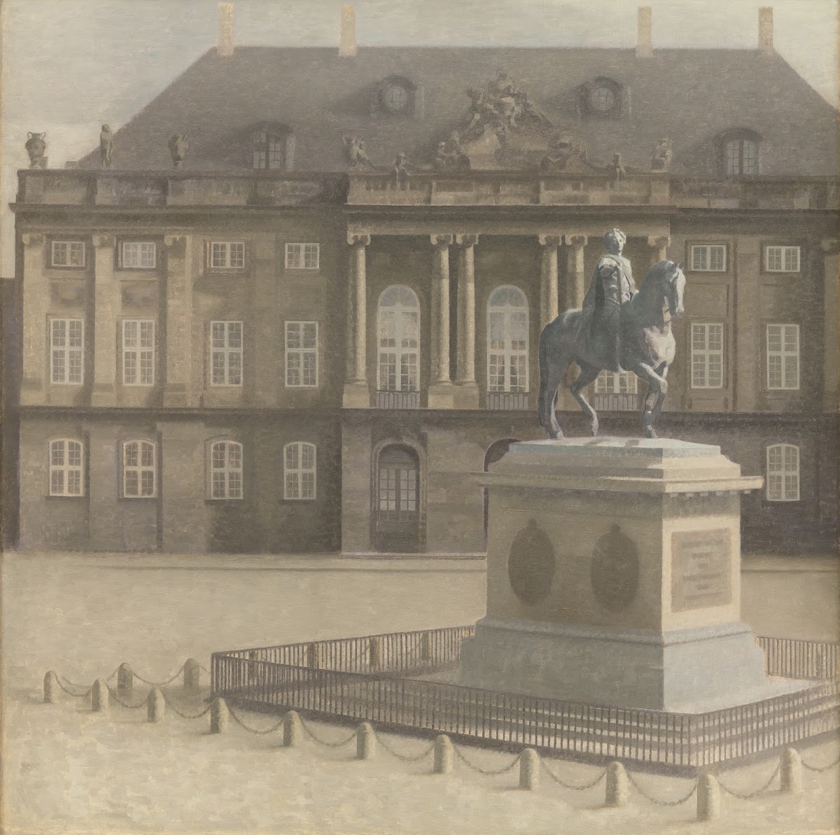 Amalienborg Square Copenhagen 1896