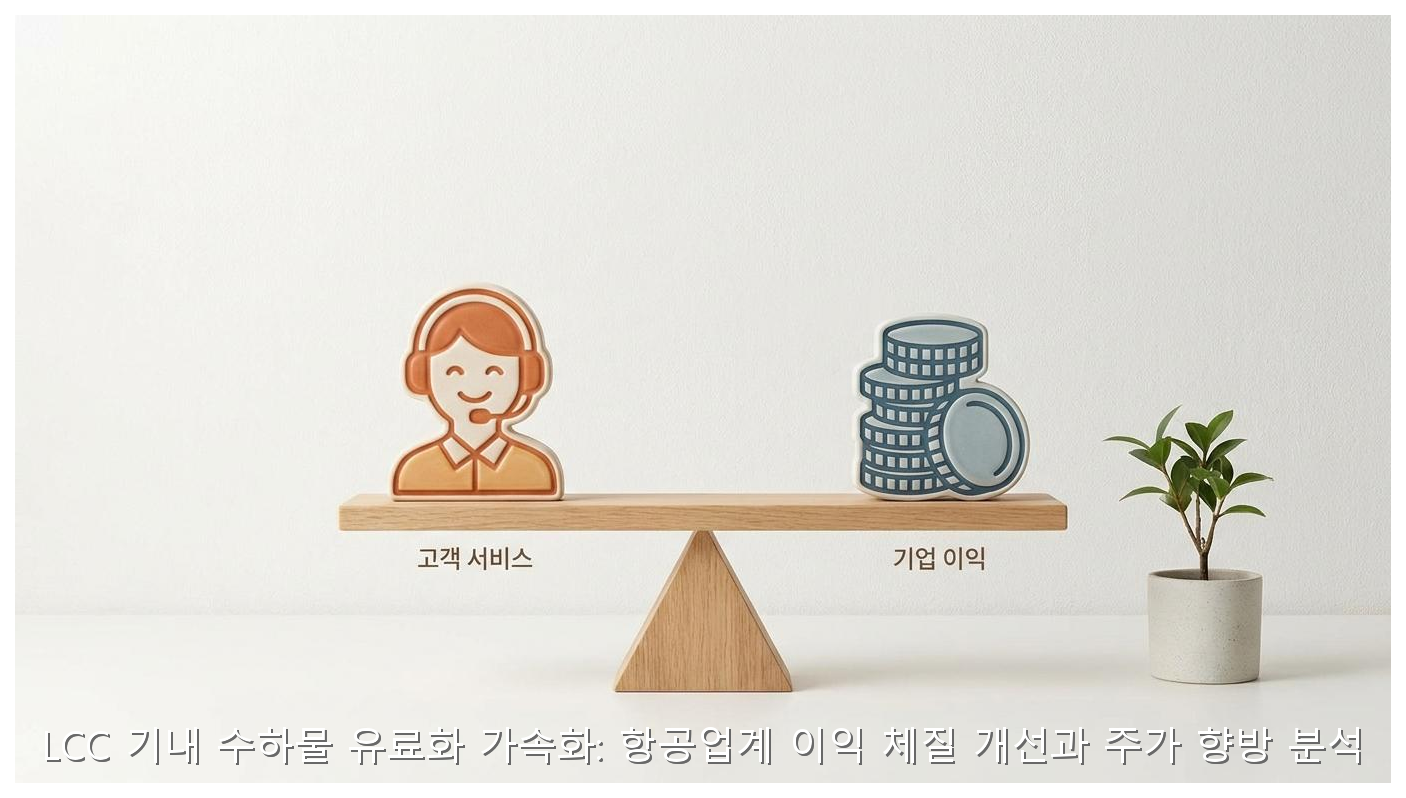 LCC 기내 수하물 유료화 가속화: 항공업계 이익 체질 개선과 주가 향방 분석 핵심 안내 및 분석 인포그래픽 (8)