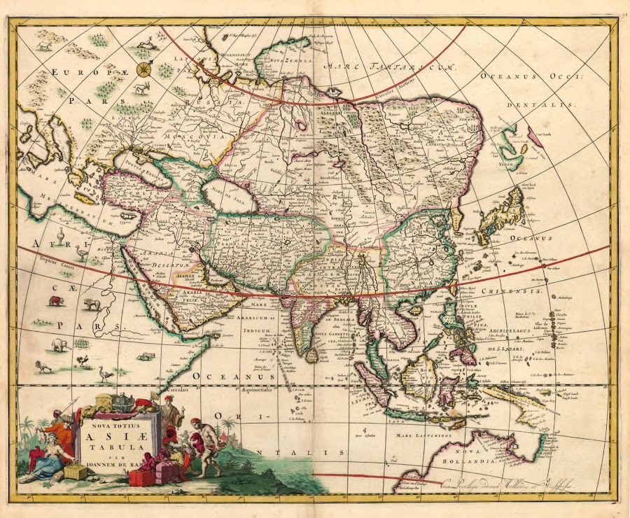 1680_Nova Totius Asiae Tabula