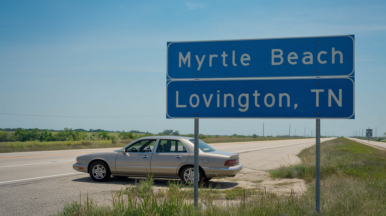 Distance from Myrtle Beach to Livingston, TN | Travel Guide