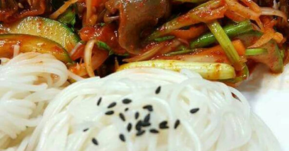 Salad ốc ~Mì trộn salad ốc 골뱅이무침 골뱅이비빔면