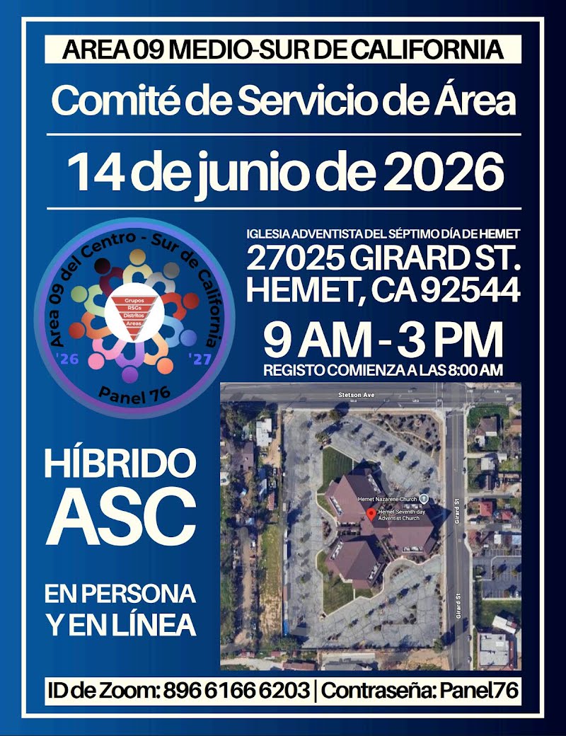 Volante: Comité de Servicio de Área (CSA 1) (2)