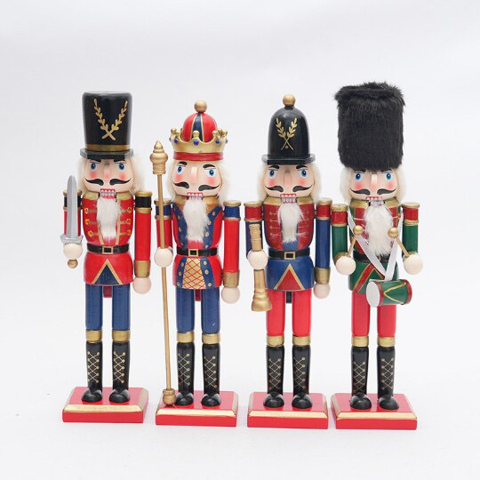 Nordic-style nutcracker soldier, 30 cm