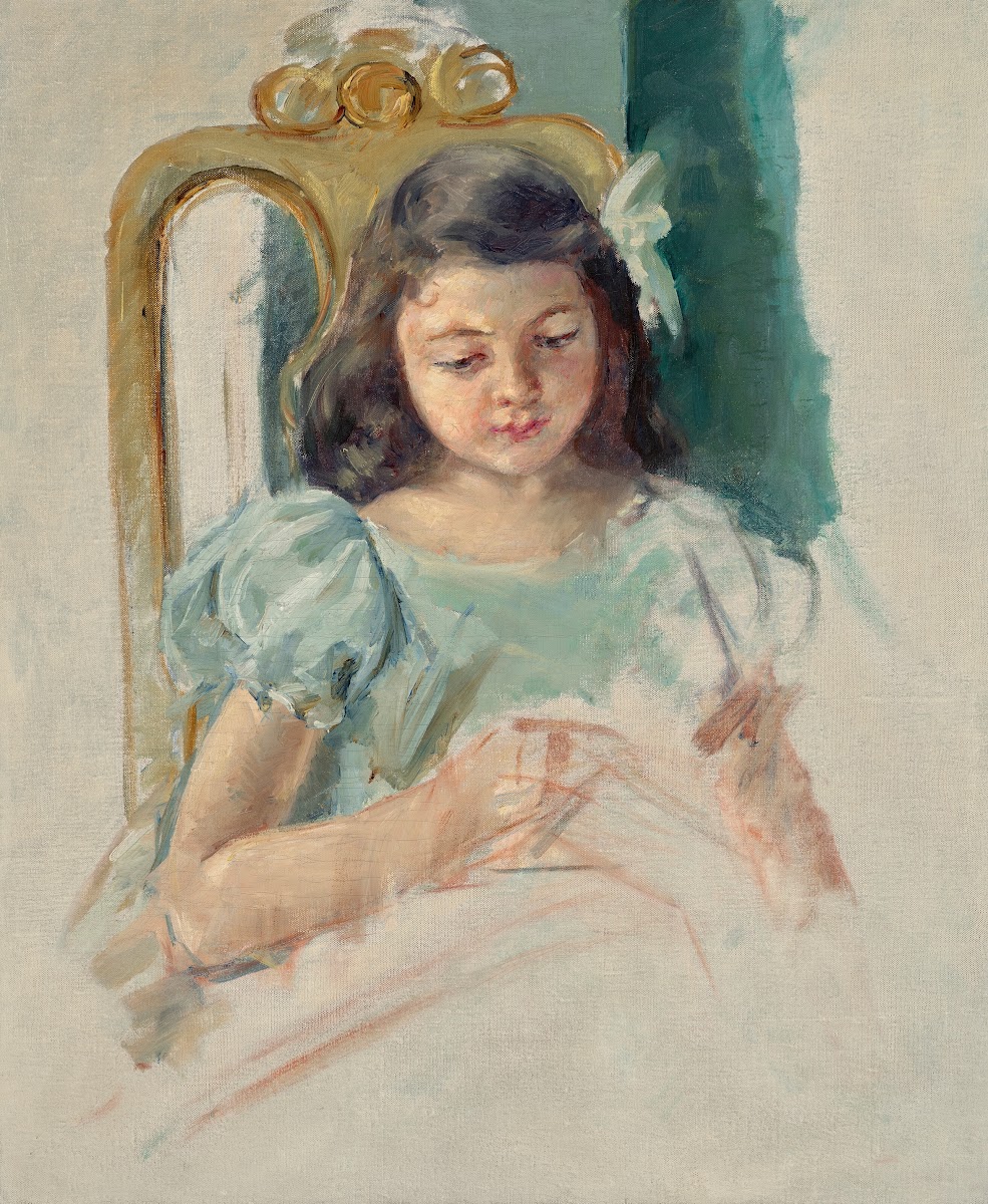 Françoise Seated in an Italian Chair 1909