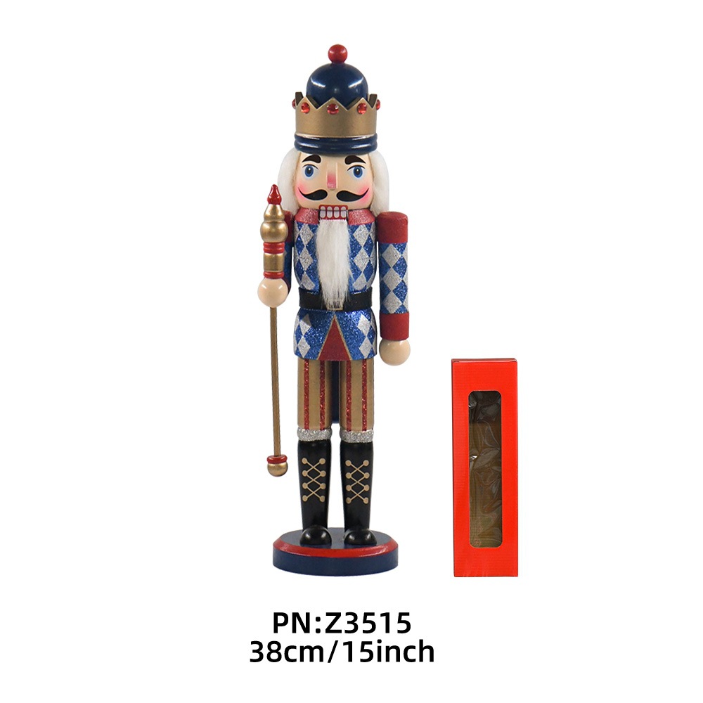 Nutcracker soldier, classic wooden figure