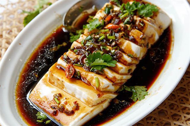 Đậu Hũ Non Sốt Nước Tương
