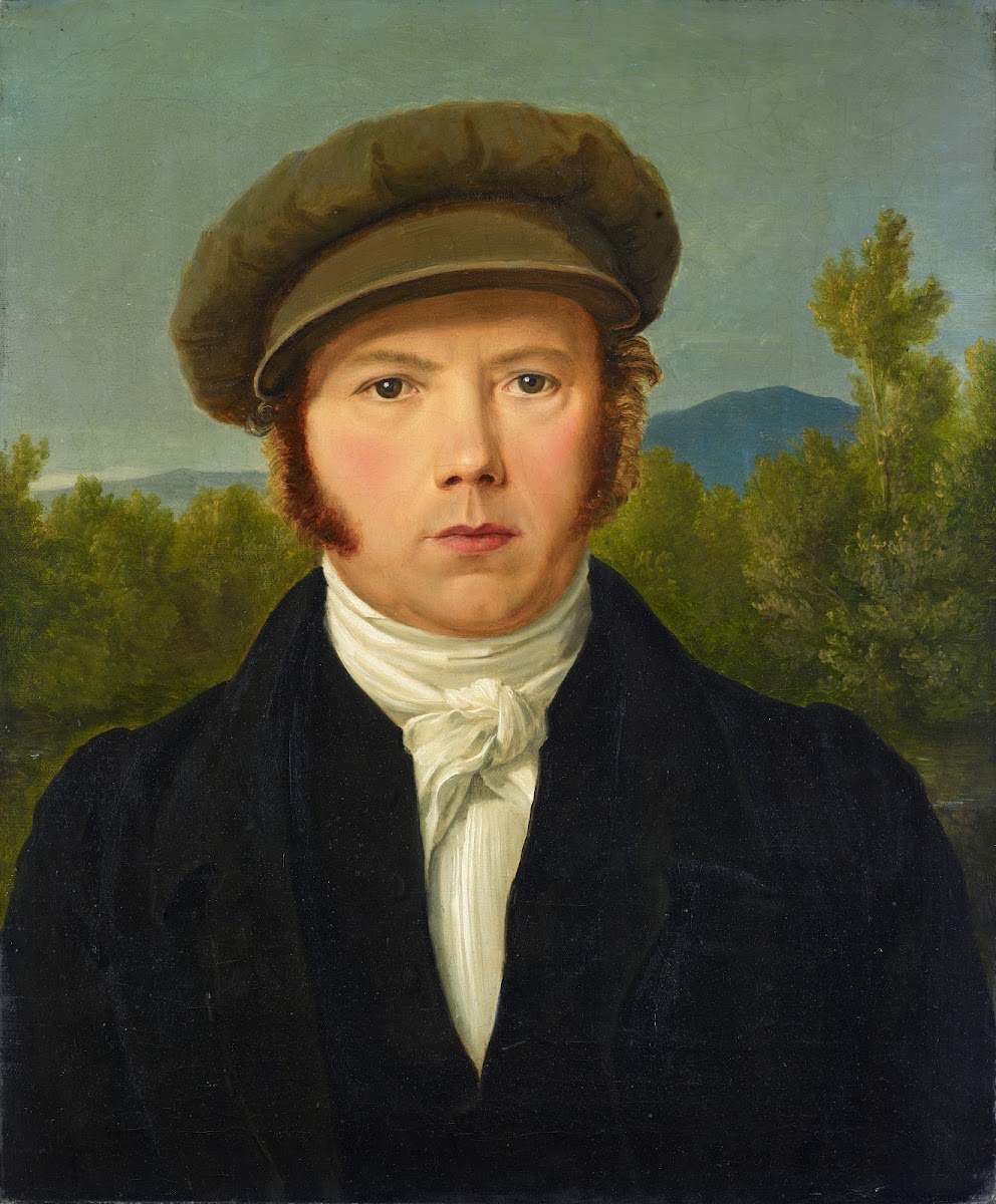 Portrait of the Artists Brother Heinrich Miville Krug 1824