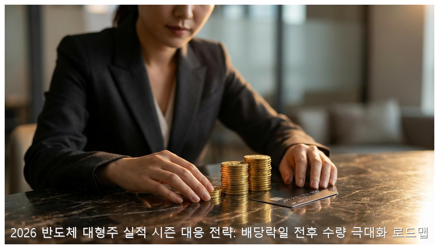 2026 반도체 대형주 실적 시즌 대응 전략: 배당락일 전후 수량 극대화 로드맵 핵심 안내 및 분석 인포그래픽 (5)