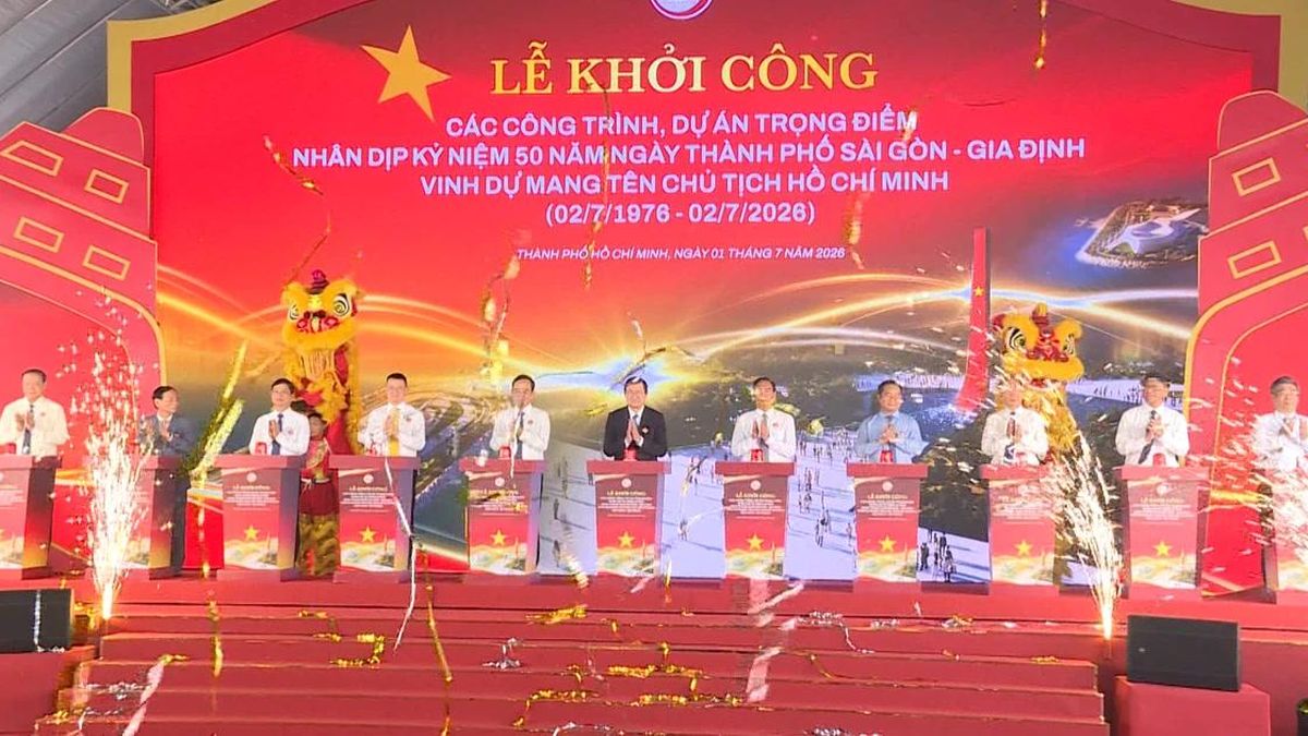 [Video] TP Hồ Chí Minh khởi công 8 công trình trọng điểm mừng 50 năm Thành phố mang tên Bác - Báo Nhân Dân