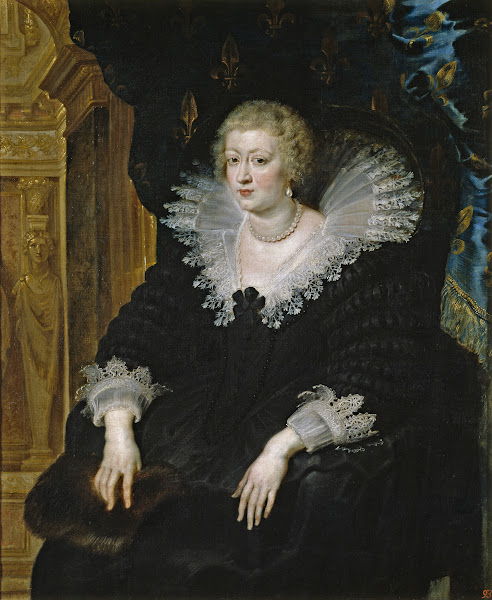 Portrait of Anne of Austria circa 1622