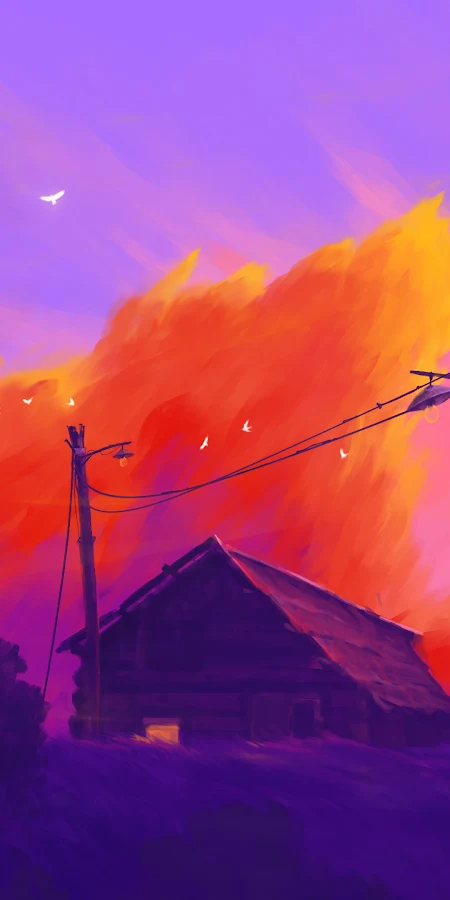 Digital Art, Artwork, Illustration, Landscape 4K Phone Wallpaper