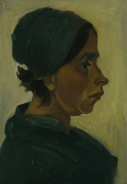 Peasant woman head 1884