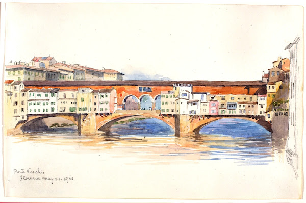 Ponte Vecchio Florence 1900