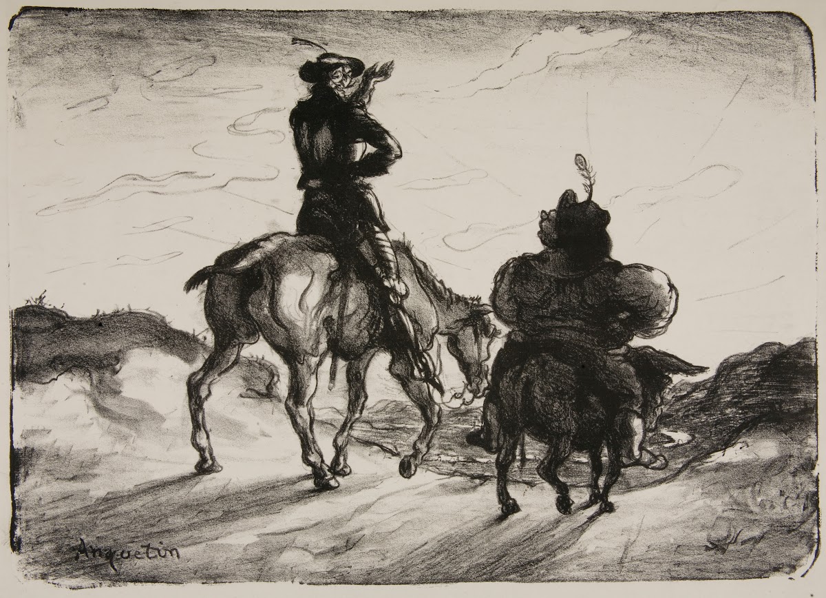 Don Quichotte et Sancho Pança 1893