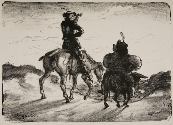 Don Quichotte et Sancho Pança 1893