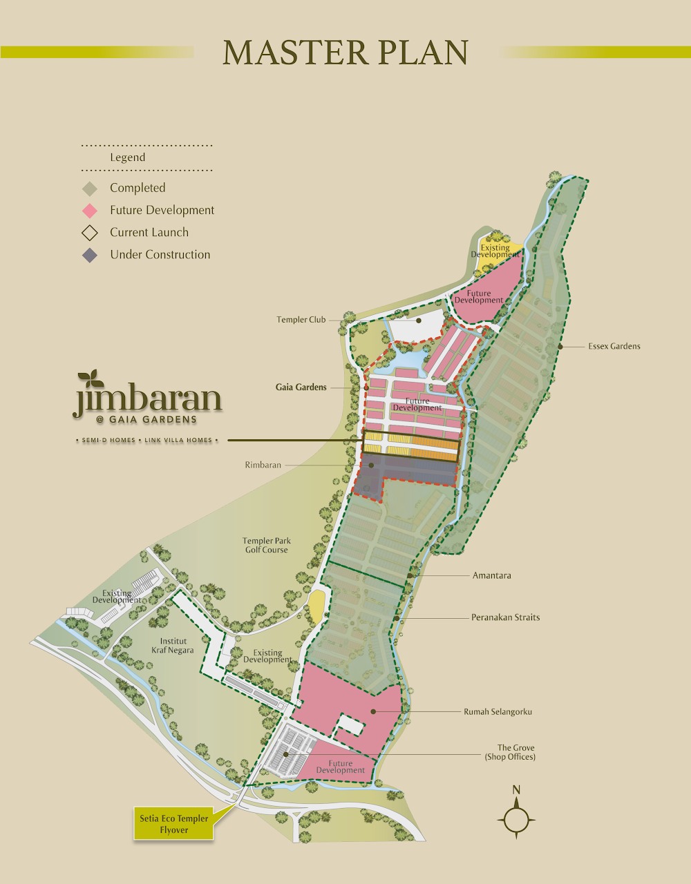 Jimbaran @ Gaia Gardens, Setia Eco Templer — Rawang