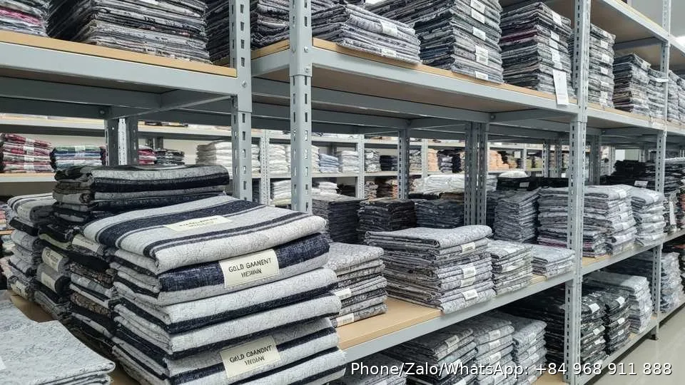 Printed Fabric - Gold Garment Vietnam